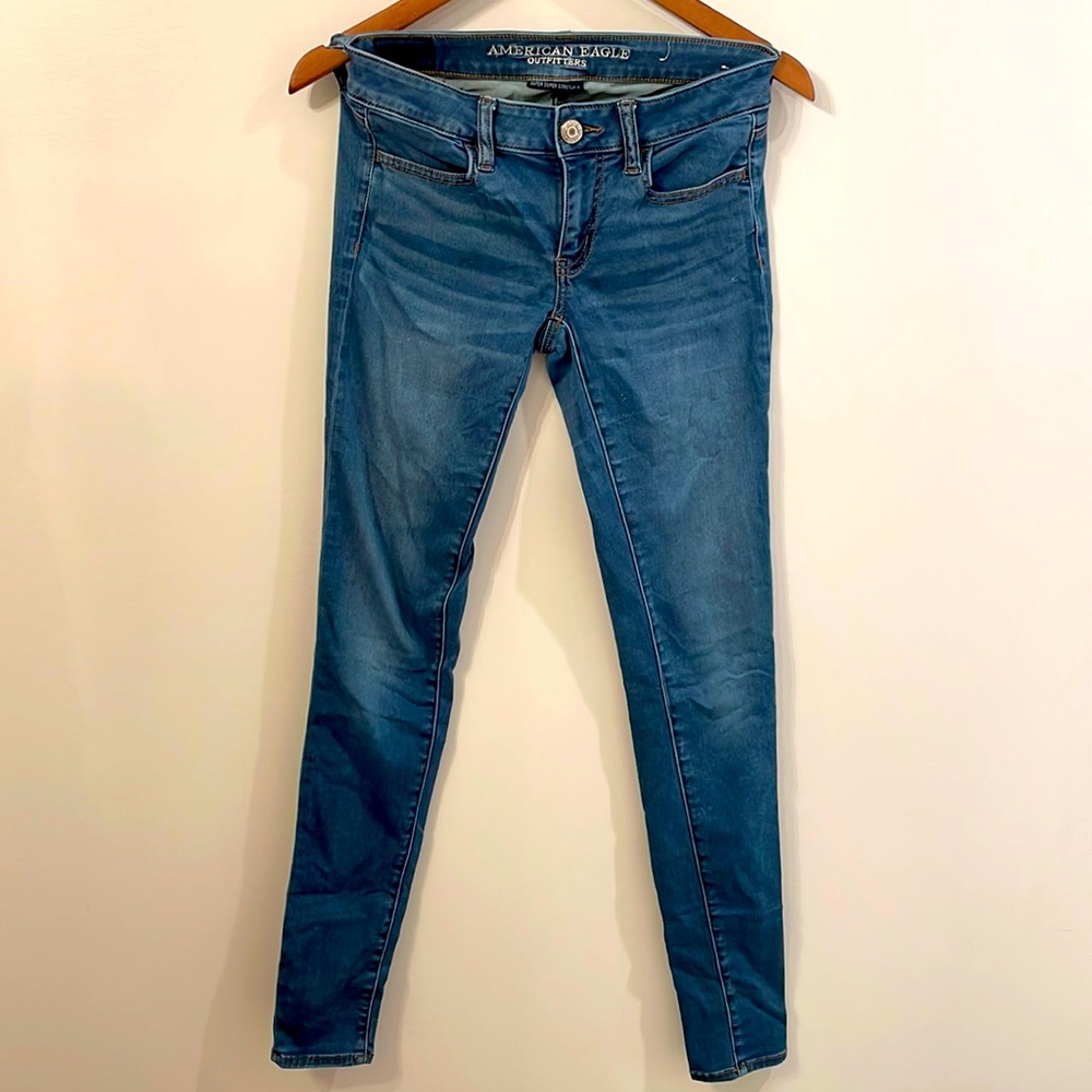 AE Sz 4Xlong Super Low Rise Jegging